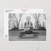 ビンテージ コンバーチブル ロードスター ポストカード (正面/裏面)