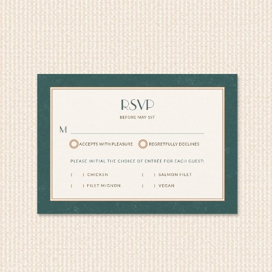 ビンテージ　コースト　サンセット　ノーティカル　デコ　ウェディング　ディナー 出欠カード