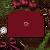 ビンテージ ゴシック 折りたたみ ホリデー カード