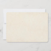 ビンテージ サメ ビーチ フォト ウェディング セーブザデート (裏面)