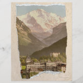 ビンテージ シック スクラップブック ペーパー (裏面)