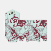 ビンテージ シャビー シックなレースと蝶 フェイバーボックス (折り畳みなし)