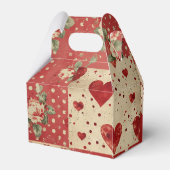 ビンテージ シャビー シック フェイバーボックス (裏面サイド)