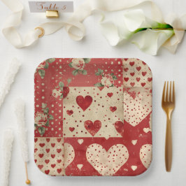 ビンテージ シャビー シック ペーパープレート