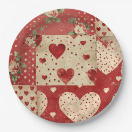 ビンテージ シャビー シック ペーパープレート