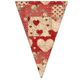 ビンテージ シャビー チック バンティングフラッグ (第3の旗)