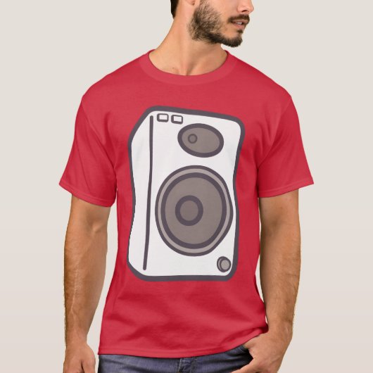 ビンテージ スピーカー Tシャツ (正面)