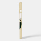 ビンテージ スポーツ 野球選手、キャッチャーミット付き Case-Mate iPhoneケース (裏面 / 左)