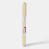 ビンテージ スポーツ 野球選手、キャッチャーミット付き Case-Mate iPhoneケース (裏面 / 右)
