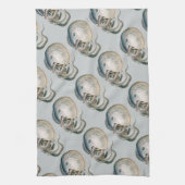 ビンテージ タコ アルゴナウタス, 海洋生物 動物 キッチンタオル (縦)