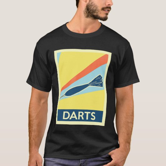 ビンテージ ダーツ Tシャツ (正面)