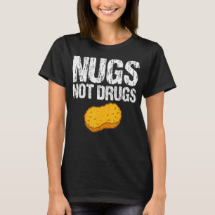 ビンテージ チキンナゲットのアパレル Nugs Not Drugs Tシャツ