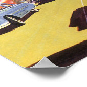 ビンテージ トラベル ポスター サンフランシスコ ケーブル カー (角)