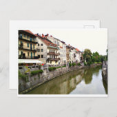 ビンテージ・トラベル・ヨーロッパはがき ポストカード (正面/裏面)