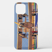 ビンテージ トラベル 旅客機複葉機 Case-Mate iPhoneケース (裏面)
