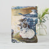 ビンテージ ビアトリックス・ポッター マウス グロスターの仕立て屋 招待状 (スタンド正面)