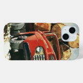 ビンテージ ビジネス, トラックに積まれた材木と樵 Case-Mate iPhoneケース (裏面 (横))