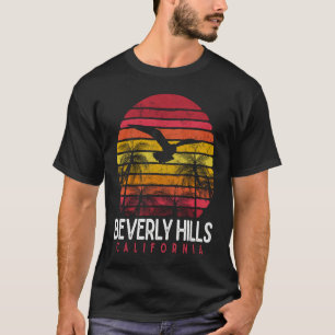 ビンテージ ビバリーヒルズ カリフォルニア 80年代 海 ビーチ レトロ Tシャツ