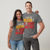 ビンテージ ビールとホラー映画で動く Tシャツ (ユニセックス)
