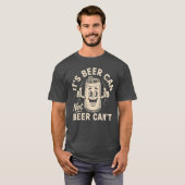 ビンテージ ビール缶はビール缶ではありません Tシャツ (正面フル)