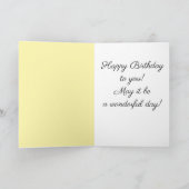 ビンテージ ピックアップ トラック カード (内部)