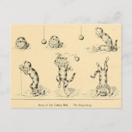 ビンテージ　ファニー　キャットニップ　キャット ポストカード