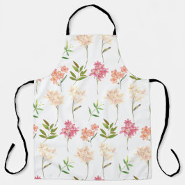 ビンテージ フローラル コテージ トレディショナル フラワーズ エプロン