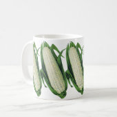 ビンテージ フード 野菜 とうもろこしの実 コーヒーマグカップ (正面左)