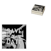 ビンテージ プロップ機 Save the Date ラバースタンプ (押印)