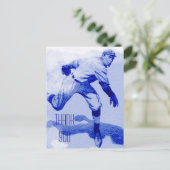 ビンテージ　ベースボール　ピッチャー　サンキュー　ポストカード ポストカード (スタンド正面)