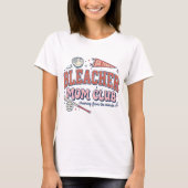 ビンテージ・ベースボール・ママ・クラブ 女性用 Tシャツ (正面)