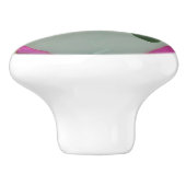 ビンテージ マーキュリー ガラス クリスマス ボール ミストルート セラミックノブ (側面)