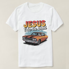 ビンテージ・ムダスルカー イェス様がハンドルを握れ Tシャツ