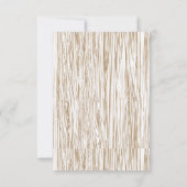 ビンテージ メイソンジャー 木目テーマ 出欠カード (裏面)