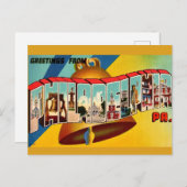 ビンテージ リバティベル ポストカード (正面/裏面)