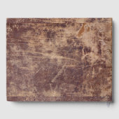 ビンテージ レザー プリント アロー カントリー ゲストブック (裏面)