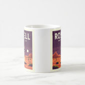 ビンテージ ロズウェル ニューメキシコ コーヒーマグカップ (中央)