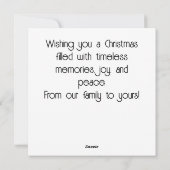 ビンテージ・ロンドン・ウィンター・クラシック シーズンカード (裏面)