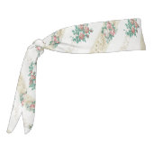 ビンテージ ローズ パターン - ヘアバンド (回転270)