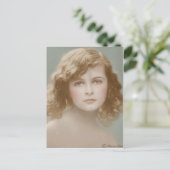 ビンテージ ヴィクトリアン エドワーディアン 色付き ポストカード 25 (スタンド正面)