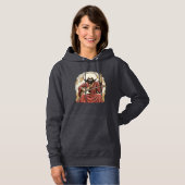 ビンテージ 彫刻 ギタリスト ベクターアート Tシャツ_1 パーカ (正面フル)