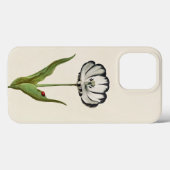 ビンテージ　植物画　テントウムシ Case-Mate iPhoneケース (裏面 (横))
