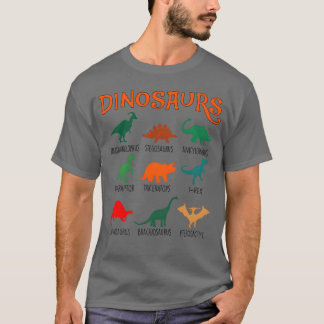 ビンテージ 雑多な恐竜 動物 Tシャツ