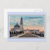 ビンテージ 1915 パナマ カリフォルニア博覧会 サンディエゴ 7 ポストカード (正面/裏面)