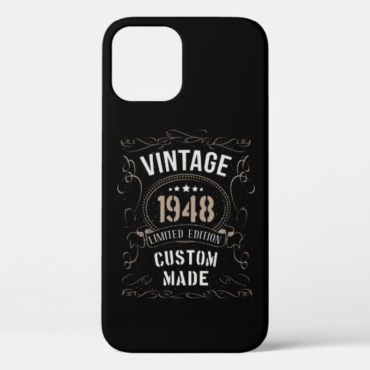 ビンテージ 1948年 限定生産 特別仕様 Case-Mate iPhoneケース (裏面)