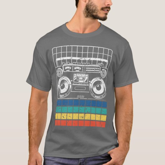 ビンテージ Musicape リコーダー ジョークグッズ Tシャツ (正面)