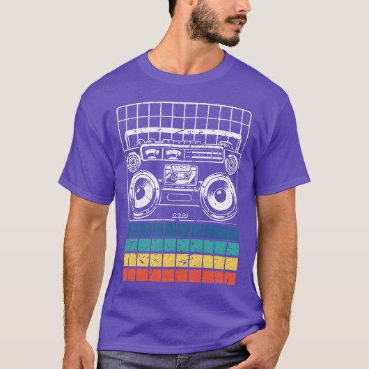 ビンテージ Musicape リコーダー ジョークグッズ Tシャツ (正面)