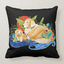 ビンディゴールデンレトリバー クッション