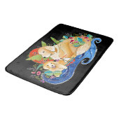 ビンディゴールデンレトリバー バスマット (アングル)