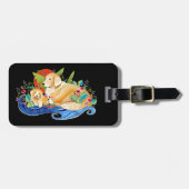 ビンディゴールデンレトリバー ラゲッジタグ (正面横)